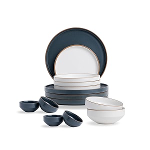 Shay Modern Ceramic Dinner Set 14 Pcs