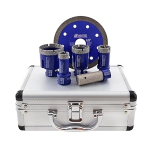 shdiatool diamond drill core bits setporcelain diamond hole saw kit 11pcs