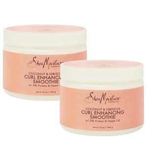 shea moisture coconut hibiscus curl enhancing smoothie 12 oz pack of 2