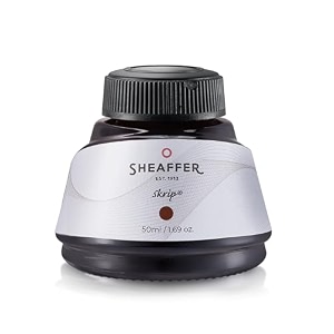 sheaffer brown ink bottle - 50ml