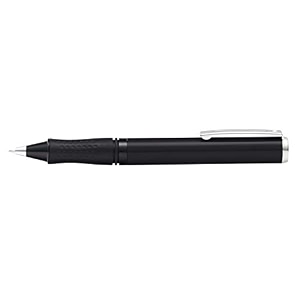 sheaffer pop black ballpoint pen with chrome trim in gift box e2920551
