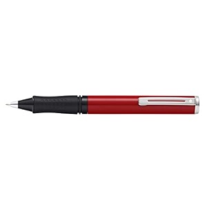 sheaffer pop red ballpoint pen with chrome trim in gift box e2920751