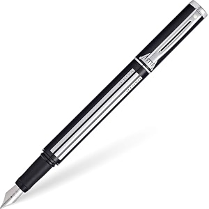 sheaffer pop star wars darth vader fountain pen with chrome trim and medium nib