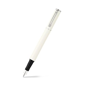 sheaffer pop white fountain pen - medium