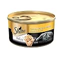 Sheba Deluxe Premium Adult (1+ Years) Wet Cat Food, Tuna and Prawns in Gravy, 85 g Can, High-Moisture Gravy cat Food for Healthy Hydration (Pack of 8)