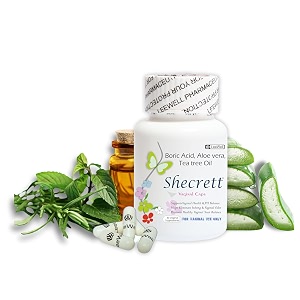 by leewell vaginal boric acid 600mg suppositories for women reduces itching yeast infection burning odour balance ph tea tree oil aloe vera natural vaginal probiotics- 30 capsules