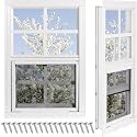 Shed Windows 2 Pack, Chicken Coop Windows 12" x 18" White