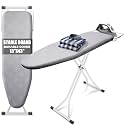 SheeChung Ironing Board 13"x43",Full Size Iron Board with Rest,Adjustable