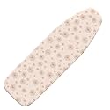 SheeChung Ironing Board Cover and Pad 15"x49",Cotton Cover with Thick Pad
