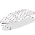 SheeChung Small Ironing Board 30"Lx12"W,Tabletop Iron Board with Mesh Metal