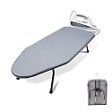 SheeChung Small Ironing Board with Rest,Mini Foldable Iron Board,32" Lx12 W