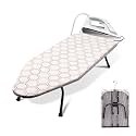 SheeChung Small Ironing Board with Rest,Mini Foldable Iron Board,32" Lx12 W