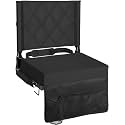 Sheenive Stadium Seats with Back Support, Padded Bleacher Seat Cushion