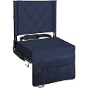 Sheenive Stadium Seats with Back Support, Padded Bleacher Seat Cushion