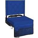 Sheenive Stadium Seats with Back Support, Padded Bleacher Seat Cushion