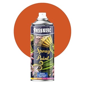 sheenlac spray paint aerozol - standard - 400ml - quick drying  gloss finish for metal wood and walls  waterproof oxidation resistant standard apple green