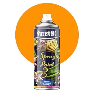 sheenlac spray paint aerozol - standard - 400ml - quick drying  gloss finish for metal wood and walls  waterproof oxidation resistant chrome amp gold chrome