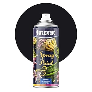 sheenlac spray paint aerozol - standard - 400ml - quick drying  gloss finish for metal wood and walls  waterproof oxidation resistant chrome amp gold chrome
