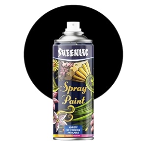 sheenlac spray paint aerozol - standard - 400ml - quick drying  gloss finish for metal wood and walls  waterproof oxidation resistant chrome amp gold chrome