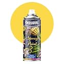 SHEENLAC Spray Paint (Aerozol) - Standard - 400ml - Quick Drying | Gloss Finish for Metal, Wood and Walls | Waterproof Oxidation Resistant (Standard, Light Yellow)