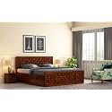 Sheesham Solid Wood Honey Finish Ferguson Hydraulic