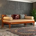 Sheesham Wood 3 Seater Sofa Diwan Bed
