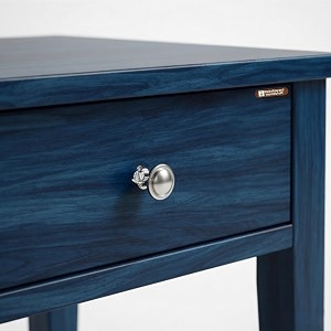 sheesham wood allure bedside table for bedroom amp living room  solid wood nightstand with storage drawer and open shelf  modern end table