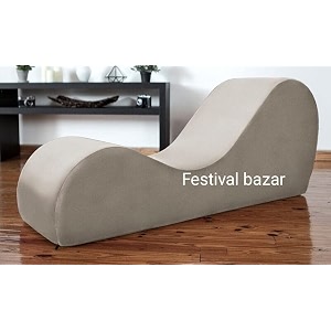Sheesham Wood Chaise Lounge for Yoga Stretching