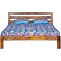 Sheesham Wood King Size Bed Without StorageBedSingle
