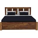 Sheesham Wood King Size Bed Without StorageBedSingle