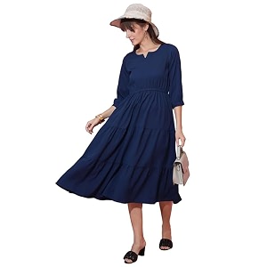 Sheetal Associates Womens Casual Crepe Fit and
