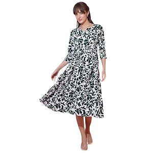 Sheetal Associates Womens Casual 3 4 Sleeve