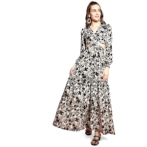 Sheetal Associates Womens Crepe Fit and Flare
