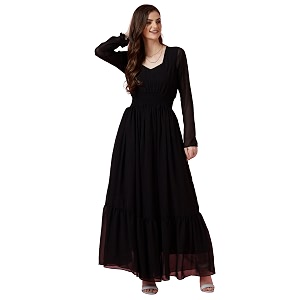 Sheetal Associates Womens Fit and Flare Solid