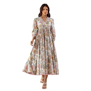 Sheetal Associates Womens Fit and Flare Dress