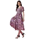 Sheetal Associates Women39s Maxi Floral Print Georgette