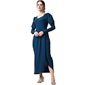 Sheetal Associates Women39s Puff Sleeve Wrap Bodycon