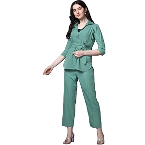 Sheetal Associates Womens Solid Casual Co ords