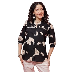 Sheetal Associates Womens Stylish Casual Top for