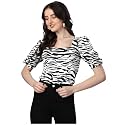 Sheetal Associates Women Casual Puff Sleeves Self