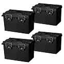 Sheffield XL Ammo Box Made in USA, Stackable Lockable Ammo Storage Box