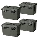 Sheffield XL Ammo Box Made in USA, Stackable Lockable Ammo Storage Box