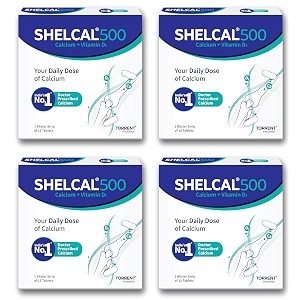 torrent shelcal 500 calcium tablets with vitamin d3 75 tablets healthy and strong bone joint amp muscles india39s no1 doctor39s prescribed calcium supplement 15 tablets x pack of 5