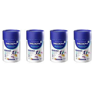 torrent shelcal pro calcium amp vitamin d3 sugar free gummiessupports strong bones amp joint lemon amp orange amp mixed berries flavours 30 gummies x pack of 4