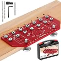 Shelf Pin Jig and Hinge Jig 2-in-1 -Cabinet Hole Drilling Template