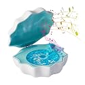 Shell BT Speaker, Portable Speaker with Relaxing White Noise, Colorful Night Light, 360 Degree Projection, Suitable for Bedroom Office (Blue)