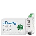 Shelly Pro 3EM (120A) v2 | Wi-Fi, Matter &amp; LAN, 3-Phase Smart Energy Meter | Home Automation | Compatible with Alexa, HomeKit, Google Home SmartThings | Real-time Monitoring | No Hub | Solar Panels