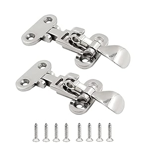 shenghuiss boat heavy duty anti-rattle latch 316 stainless steel lockable hold down clamp latch fastener clamp with screws