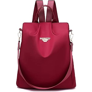 shepretty backpacks anti theft women travel rucksack shoulder bag