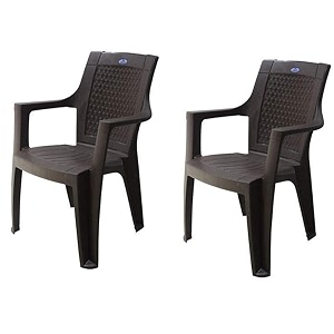 sheravali plastic chair set of 2
